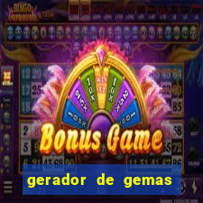 gerador de gemas clash royale